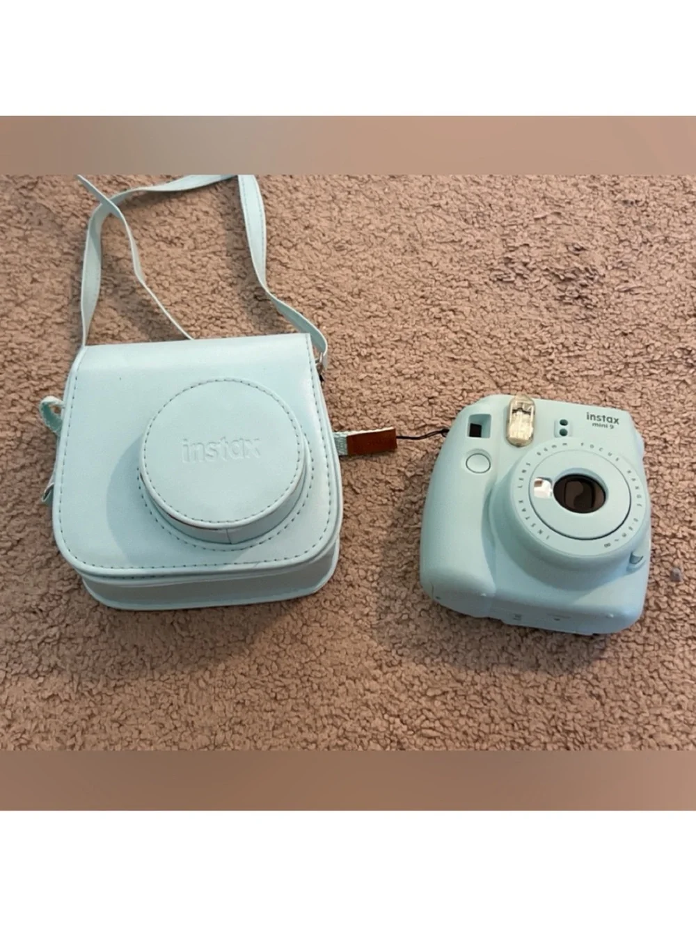 Fujifilm Instax Mini 9 Instant Camera - Ice Blue